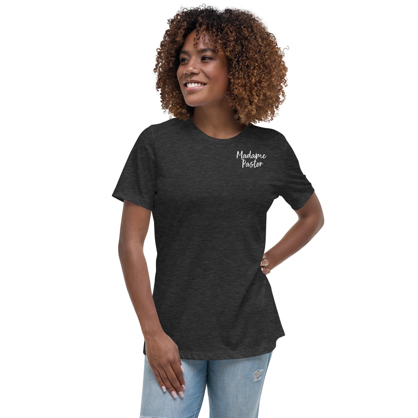 Madame Pastor Women's Relaxed T-Shirt Back Print