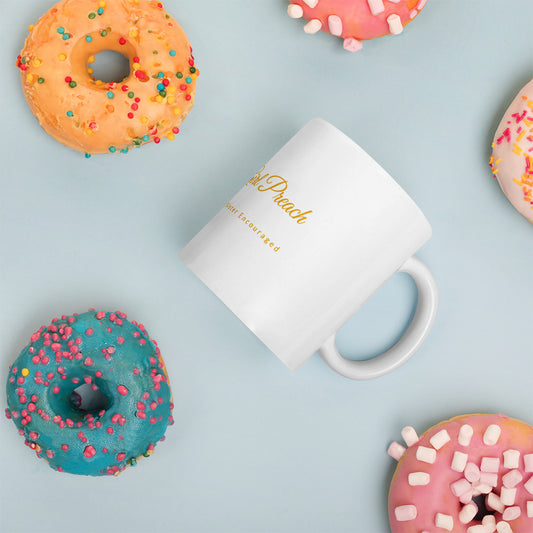 GIRL PREACH White glossy mug