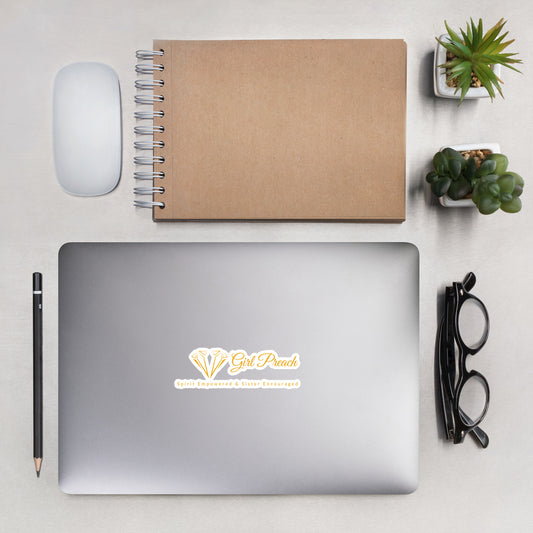 Girl Preach Logo Bubble-free stickers