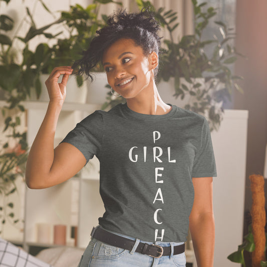 CROSS GIRL PREACH Short-Sleeve Unisex T-Shirt