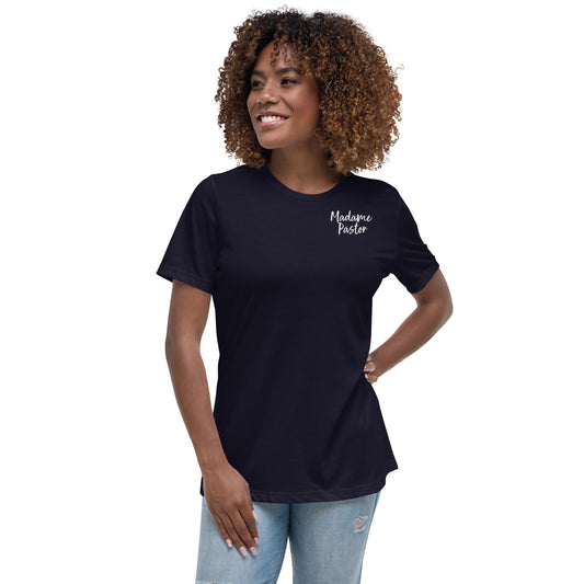 Madame Pastor Women's Relaxed T-Shirt Back Print